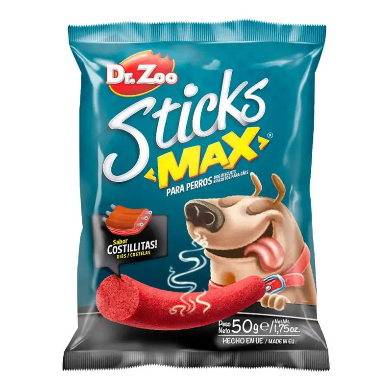 Dr ZOO Perro Sticks Max Costillitas 24X50Gr