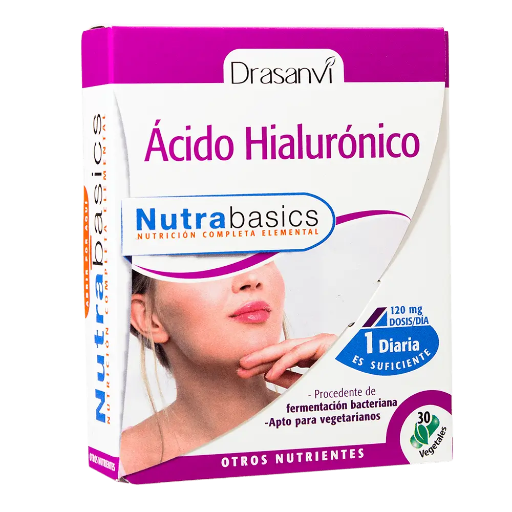 Drasanvi Acido Hialuronico Nutrabasicos , 30 perlas