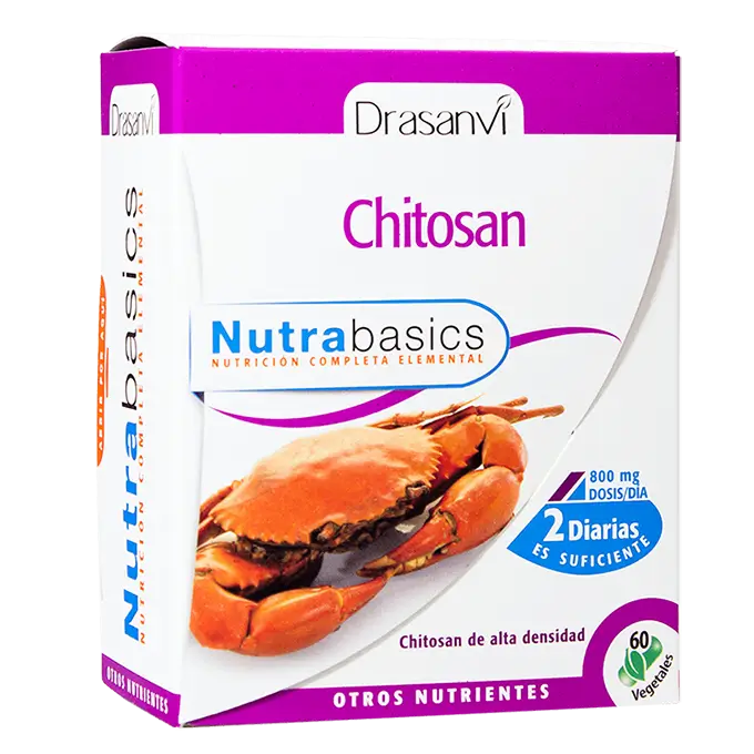 Drasanvi Chitosan 60 Capsulas Nutrabasicos, 60 cápsulas