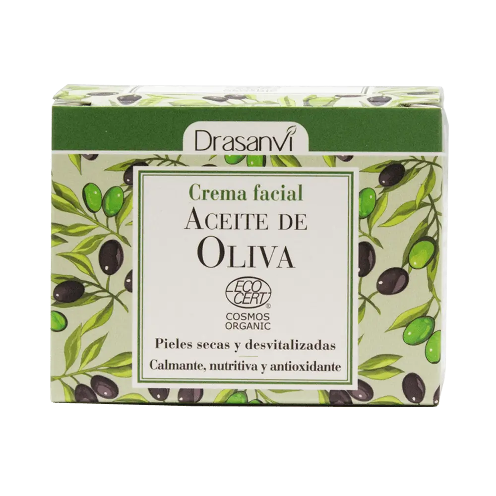 Drasanvi Crema Facial Aceite Oliva Ecocert Bio , 50 ml