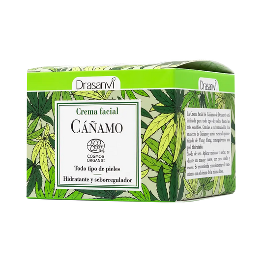 Drasanvi Crema Facial Cañamo Ecocert Bio , 50 ml