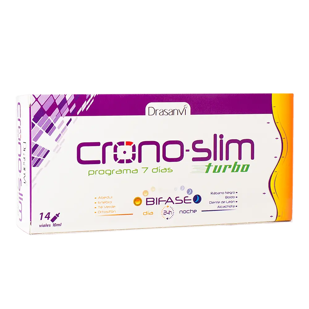 Drasanvi Crono Slim Turbo Viales , 14x10 ml