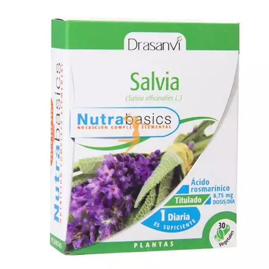 Drasanvi Salvia Nutrabasicos , 30 perlas