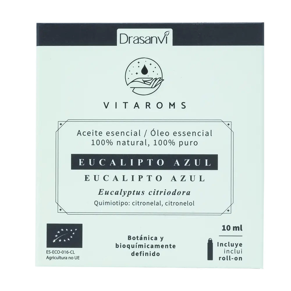 Drasanvi Vitaroms Aceite Esencial Eucalipto Azul Bio , 10 ml