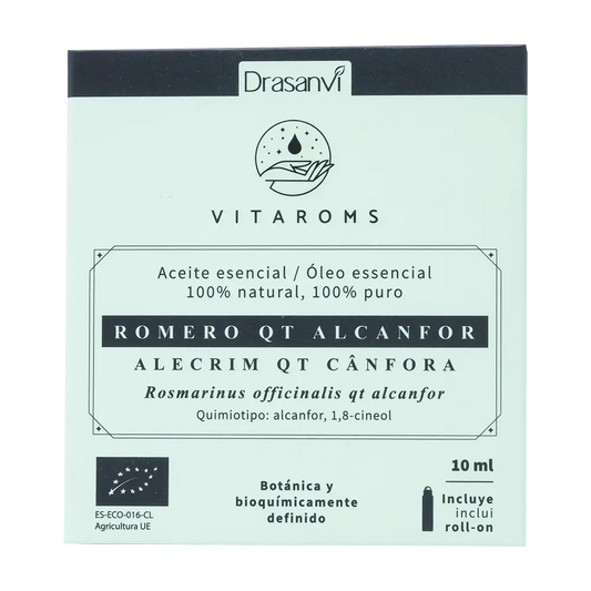 Drasanvi Vitaroms Aceite Esencial Romero Qt Alcanfor Bio , 10 ml