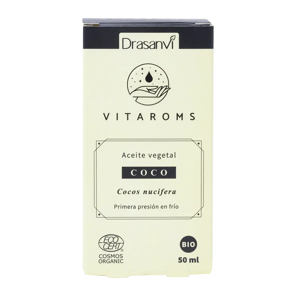 Drasanvi Vitaroms Aceite Vegetal Coco Bio Ecocert , 50 ml