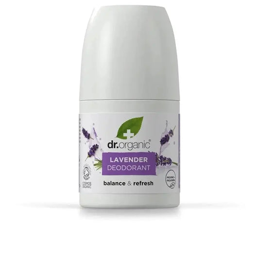 Desodorizante calmante de lavanda Dr.Organic, 50 ml