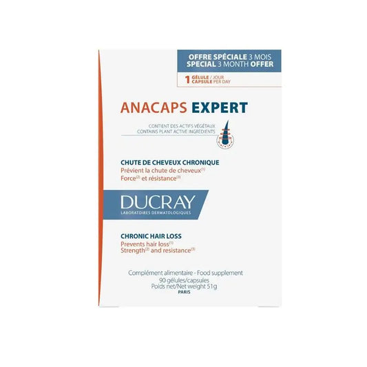 Ducray Anacaps Progressiv 90 cápsulas