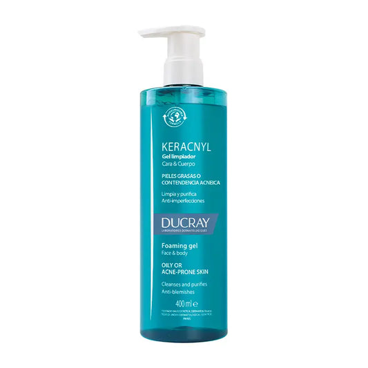 Ducray Keracnyl Gel Limpiador 400 ml