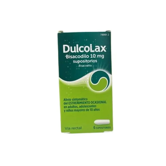 Dulcolax Bisacodyl 6 Supositórios