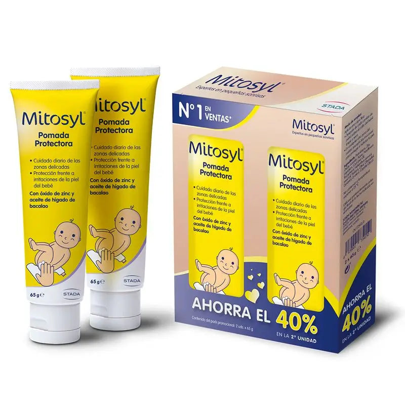 Mitosyl Pomada Protectora Duplo 2 x 65 gr