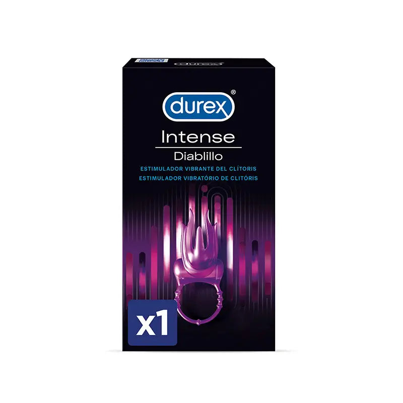 Durex Anillo Vibrador Intense Orgasmic Diablillo Estimulador de Clítoris