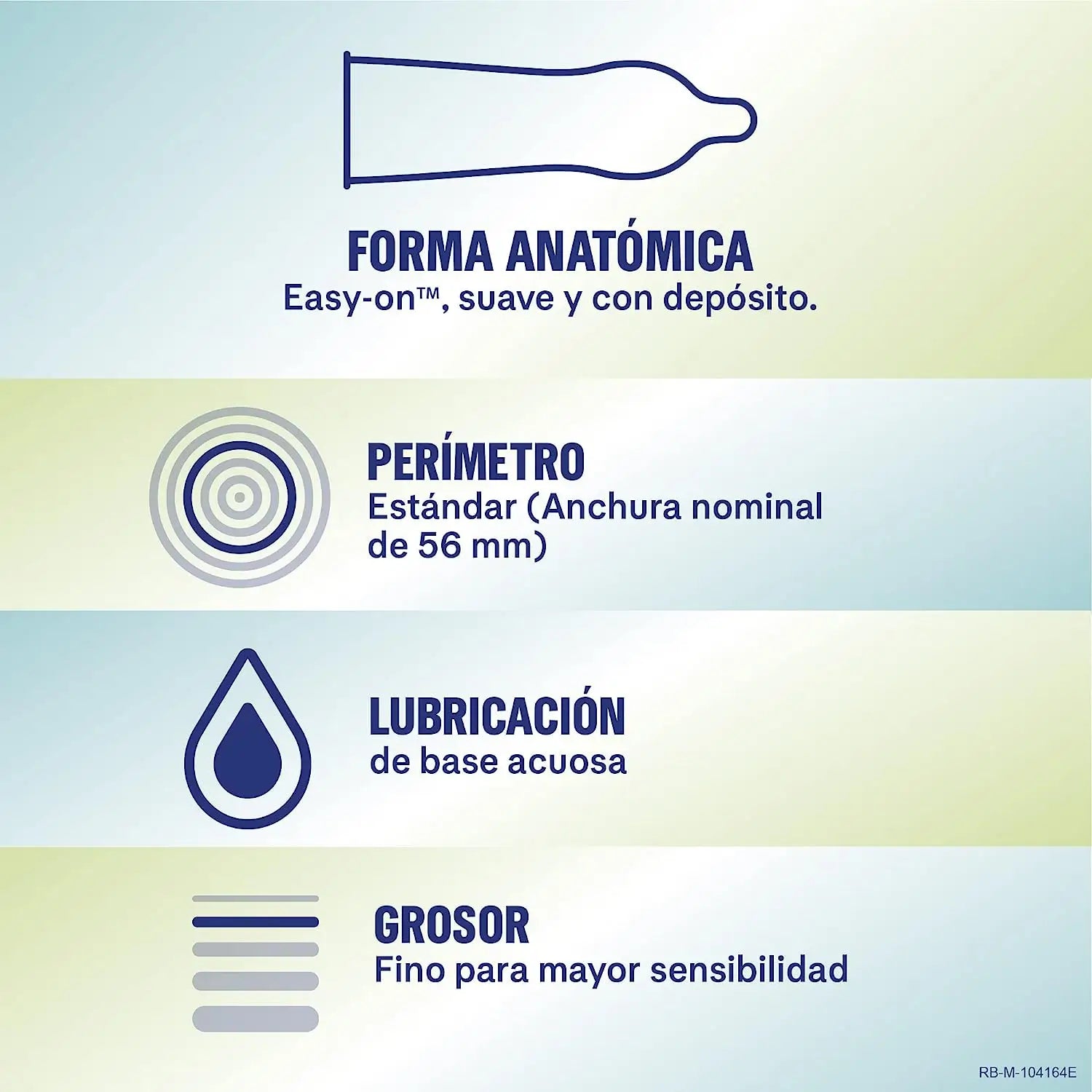 Preservativos Durex com lubrificante natural à base de água, concebidos para ela, embalagem com 90 preservativos