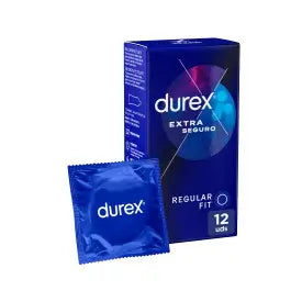 DUREX easy on preservativos extra seguros 12 unidades