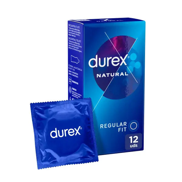 Durex Preservativos Originales Natural Plus, 12 unidades