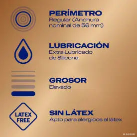 DUREX real feel latex free preservativos 12 unidades