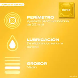 DUREX Preservativos saboreados 12 unidades