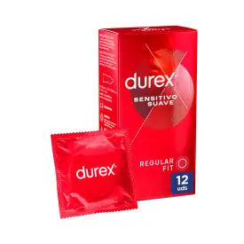 Durex Preservativos Sensitivo Suave para Mayor Sensibilidad - 12 unidades