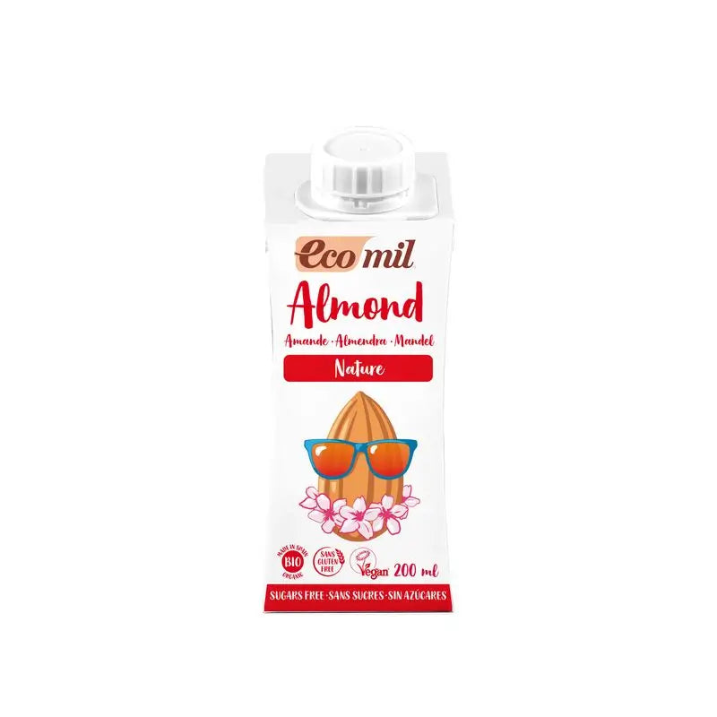 Ecomil Amêndoa Nature Bio 200 Ml, 200 ml