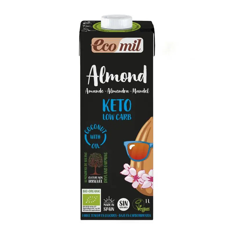 Ecomil Amêndoa Natureza Keto Bio, 1 l