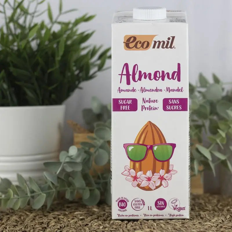 Ecomil Amêndoa Natureza Proteína, 1 l