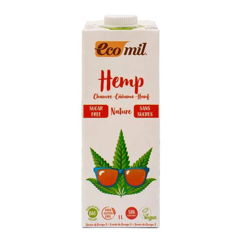 Ecomil Hemp Nature (sem açúcar), 1 l