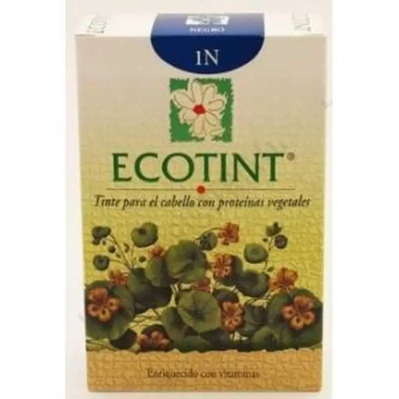 Ecotint Negro Tinte Para Cabello