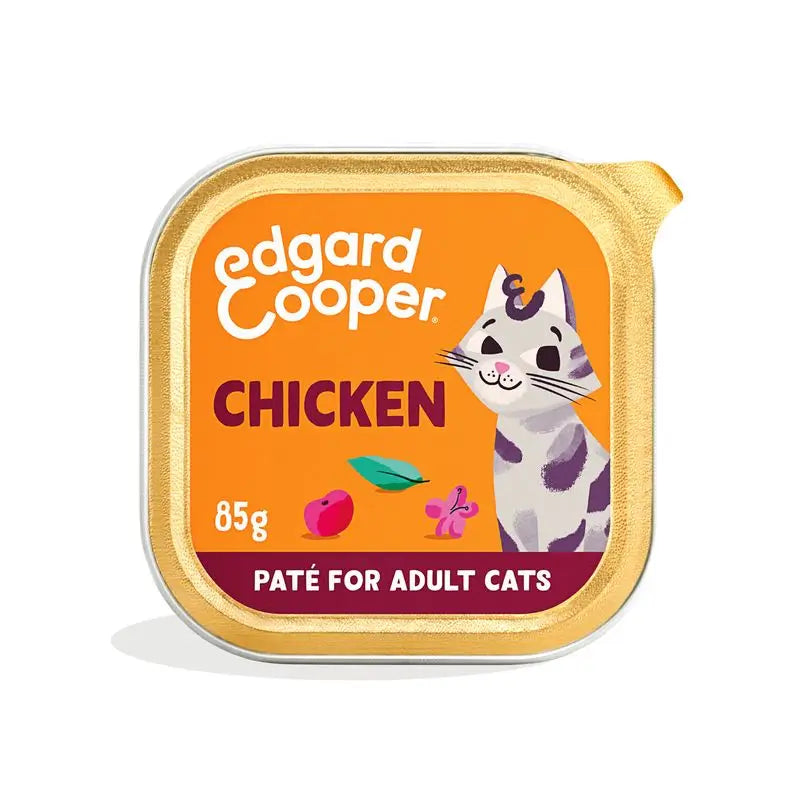 Edgard & Cooper Comida Húmeda Para Gatos Adult 16x85g Pollo De Corral