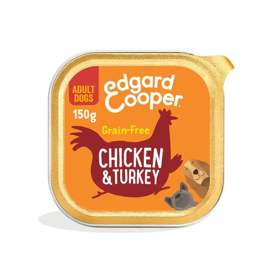 Edgard & Cooper Comida Húmeda Para Perros 11x150g Pollo Y Pavo