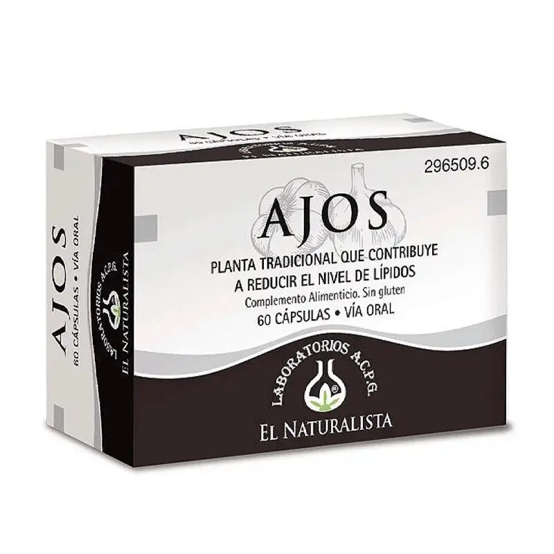 El Naturalista Ajos 60 cápsulas