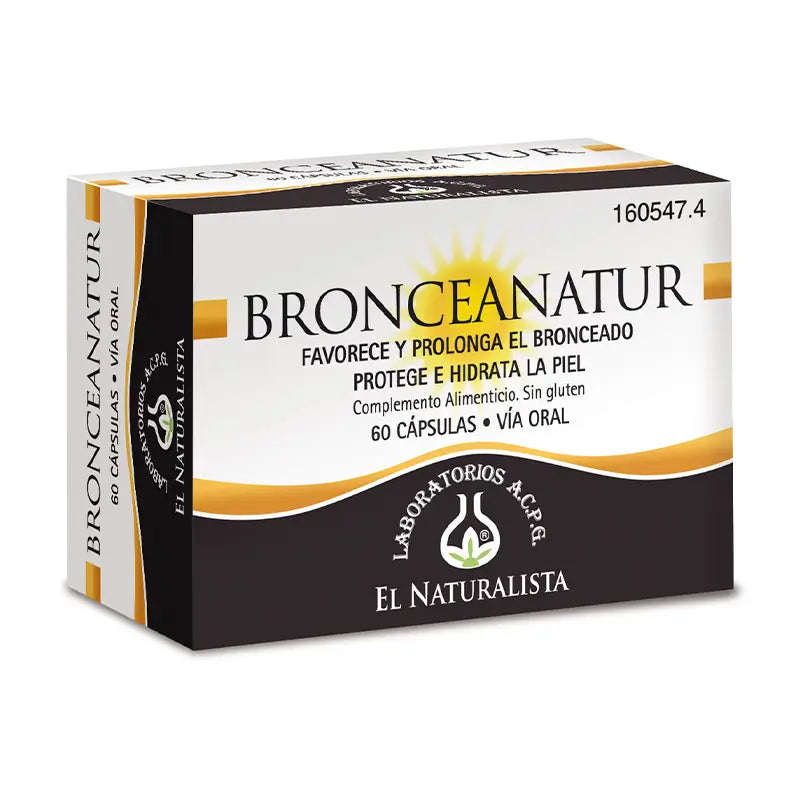 El Naturalista Bronceanatur 60 cápsulas