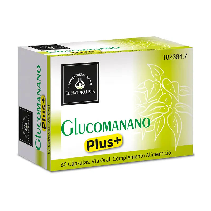 El Naturalista Glucomanano Plus 60 cápsulas