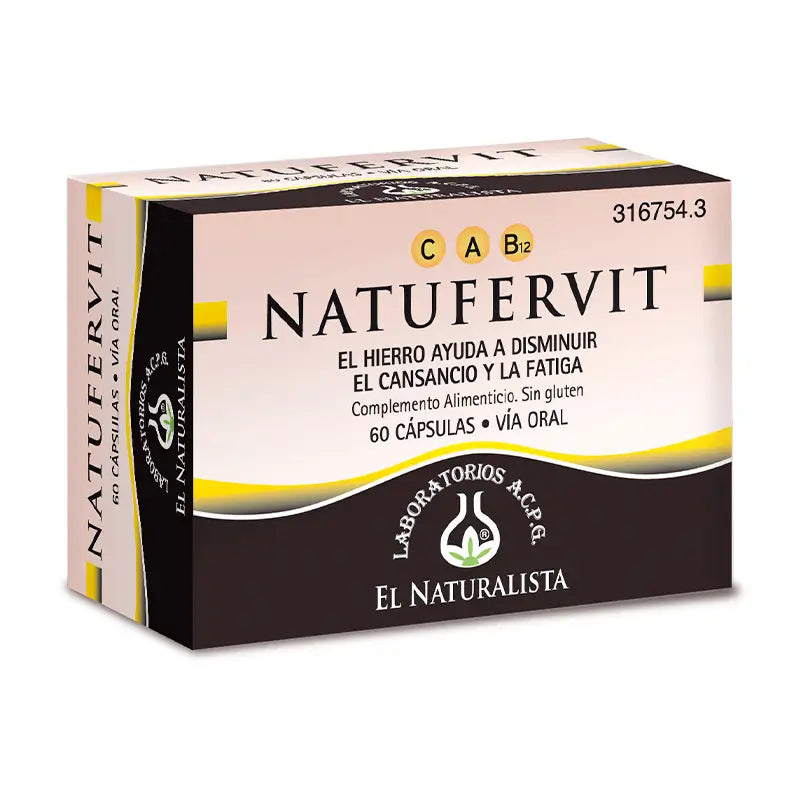 El Naturalista Natufervit 60 Capsulas