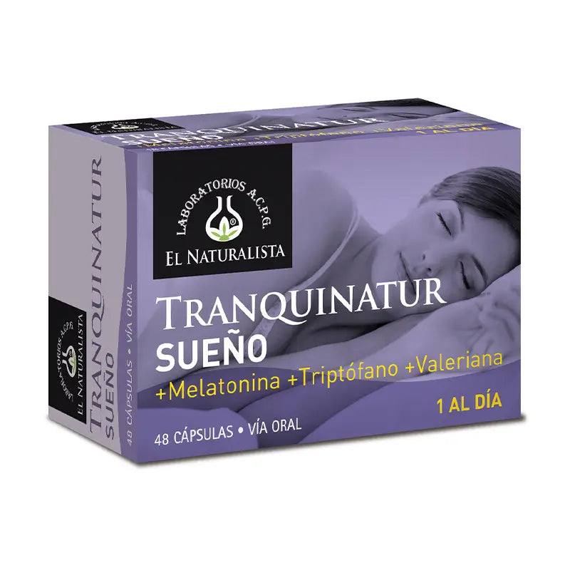 El Naturalista Tranquinatur Sueño 48 cápsulas