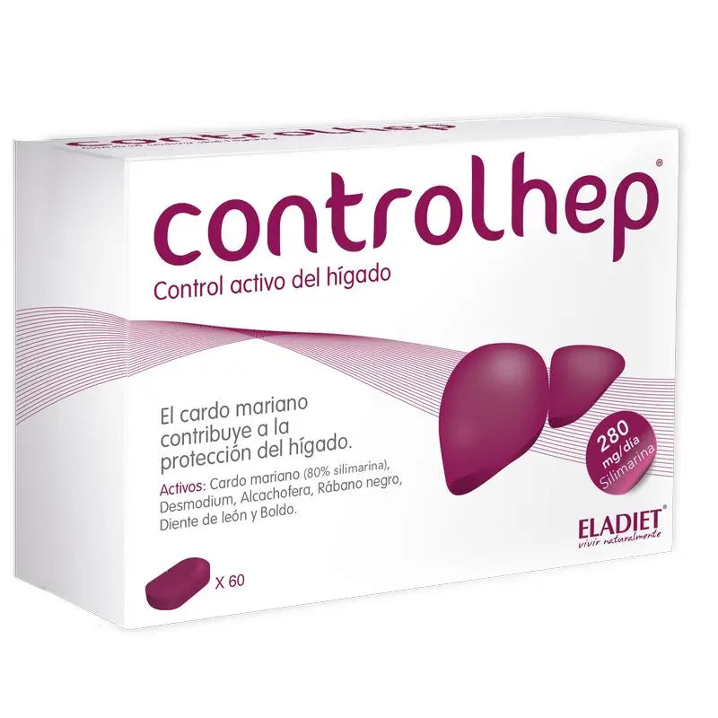 Eladiet Controlhep 60 comprimidos