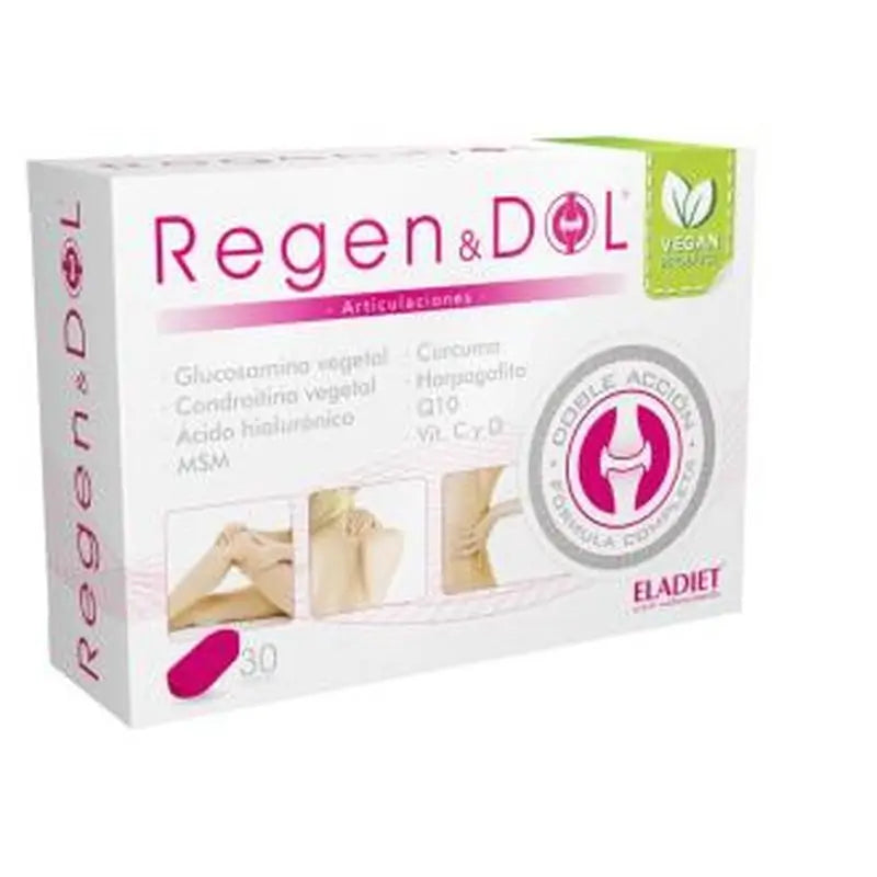 Eladiet Regen & Dol Amp Vegan, 30 Comp.