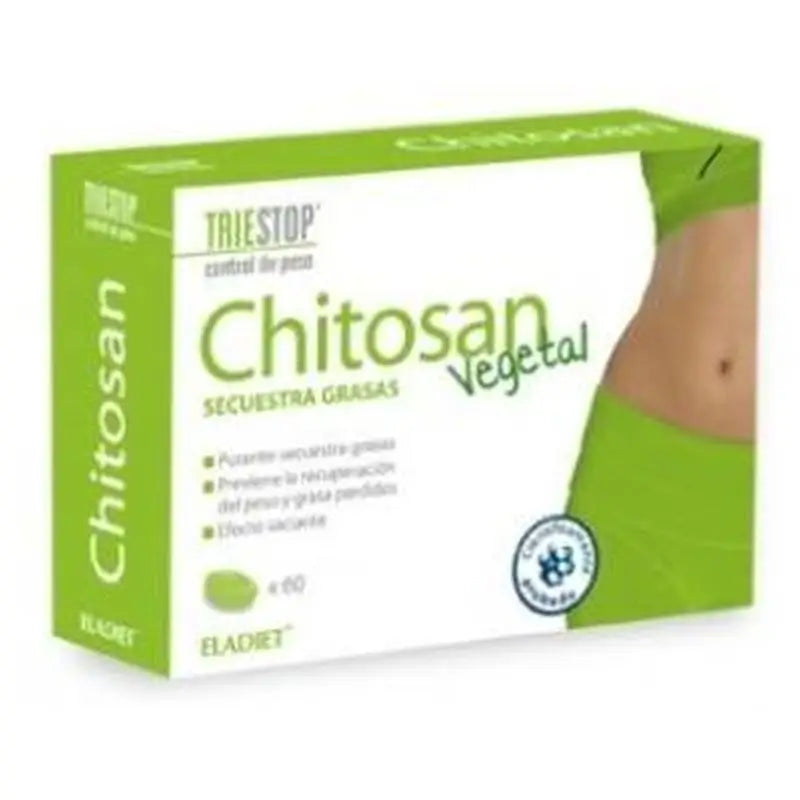 Eladiet Triestop Chitosan Vegetal 60Comp.