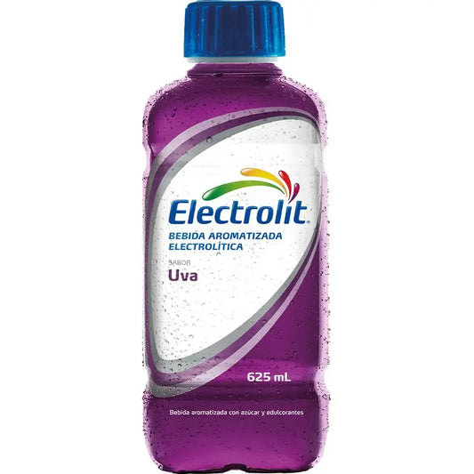 Bebida electrolítica de uva Electrolit, 625 ml