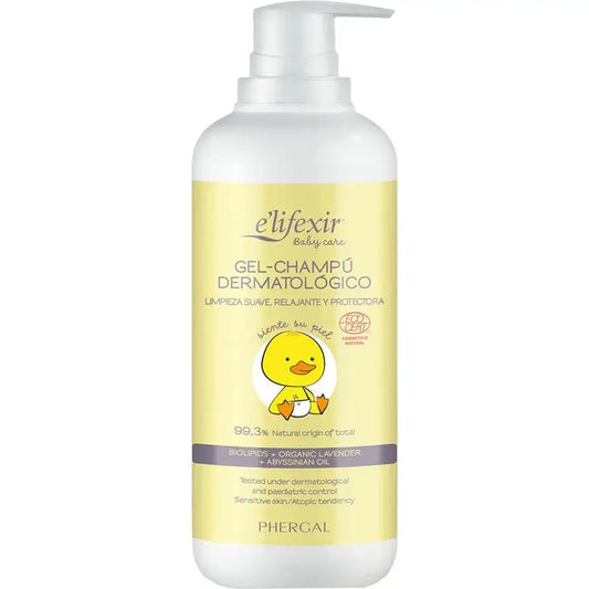 Elifexir Baby Care Champô-Gel Pele Sensível 500Ml