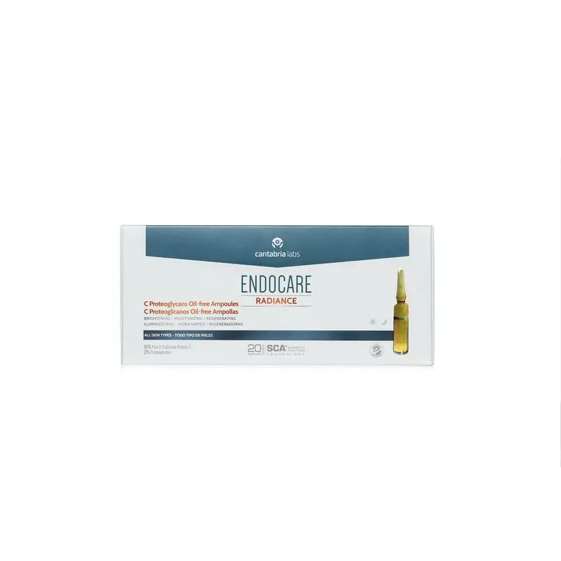 ENDOCARE Radiance C Proteoglycans 30 Ampolas sem óleo x 2 ml