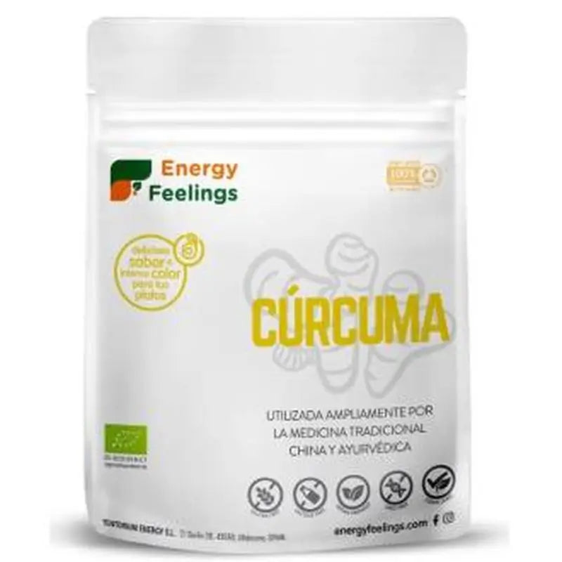 Energy Feelings Curcuma Polvo 200Gr. Eco Vegan Sg