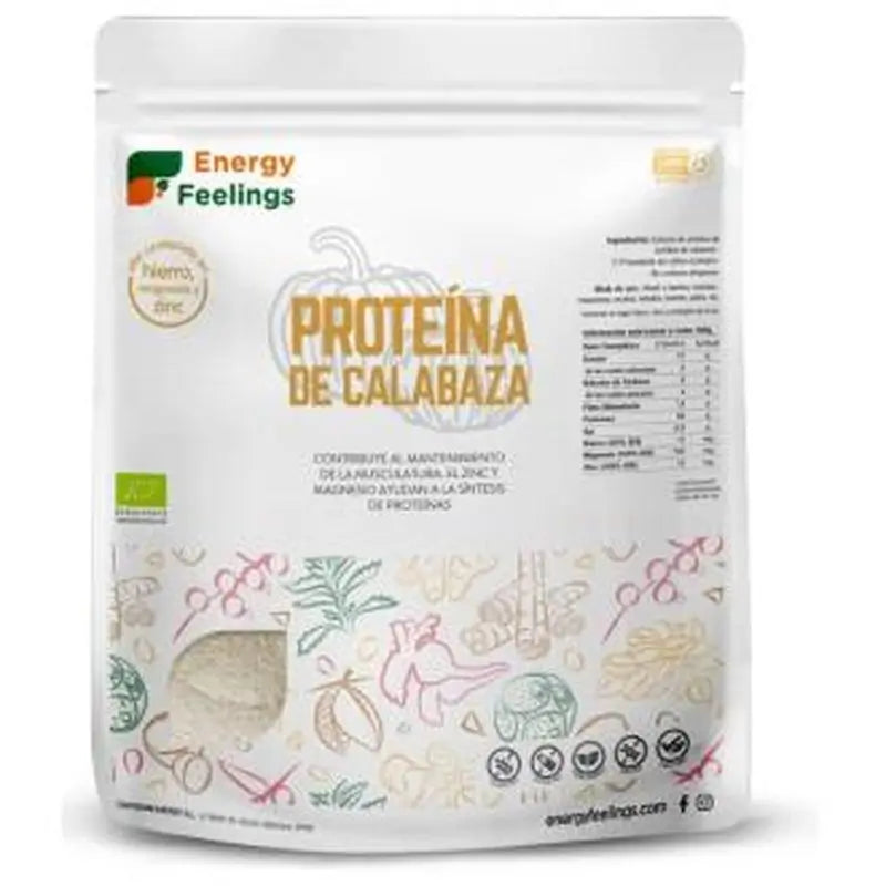 Energy Feelings Proteina De Calabaza 1Kg. Eco Vegan Sg