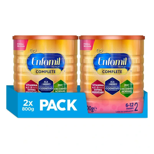 Fórmula de leite Enfamil Complete 2, 2X800 g