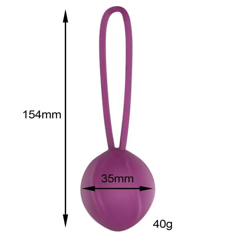 Engily Ross Bola Kegel Silicona Púrpura