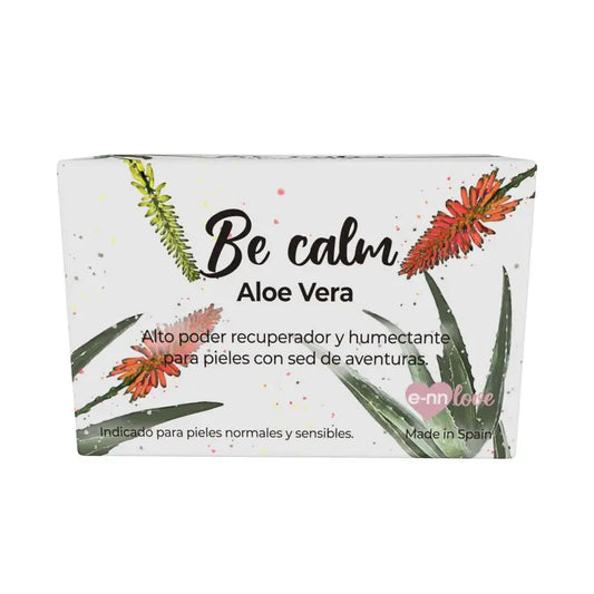 Enna Be Calm -Calm Jabón Vegano, Aloe-Vera, 100 gr