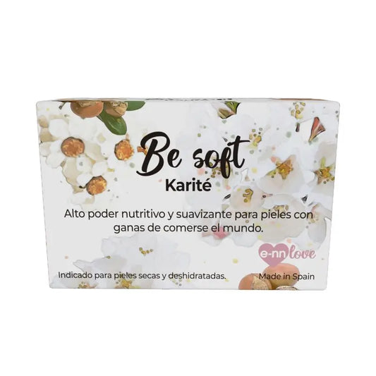 Enna Be Soft -Soft Jabón Vegano, Karité, 100 gr