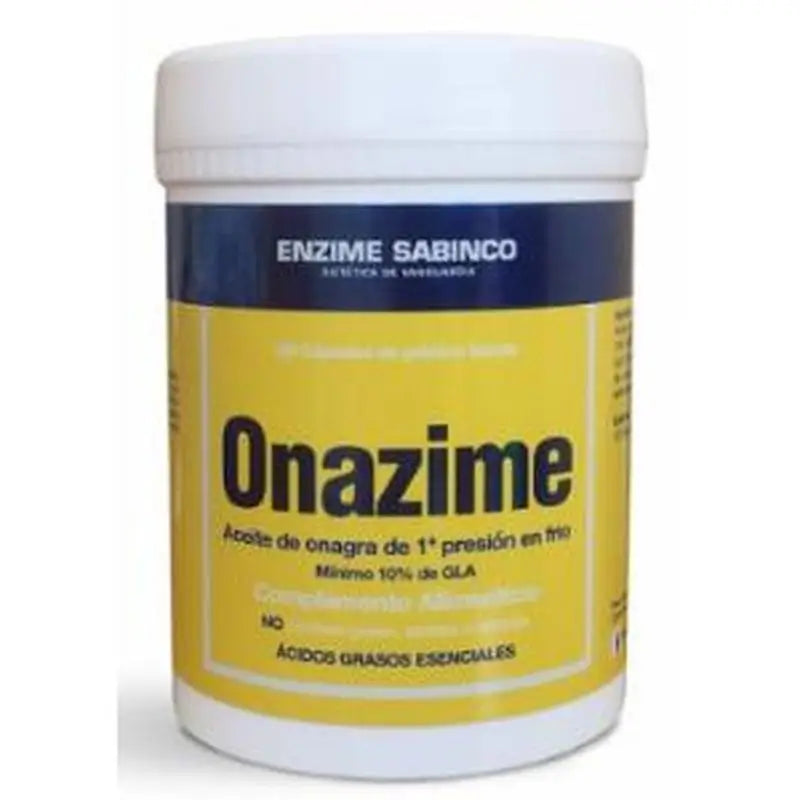 Enzime - Sabinco Onazime Aceite Onagra 500Mg. 1 Pr.450Perlas