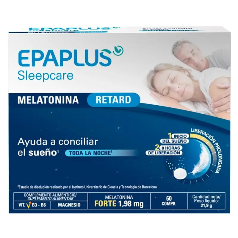 Eplaplus Sleepcare Melatonina Retard , 21,9 gramos