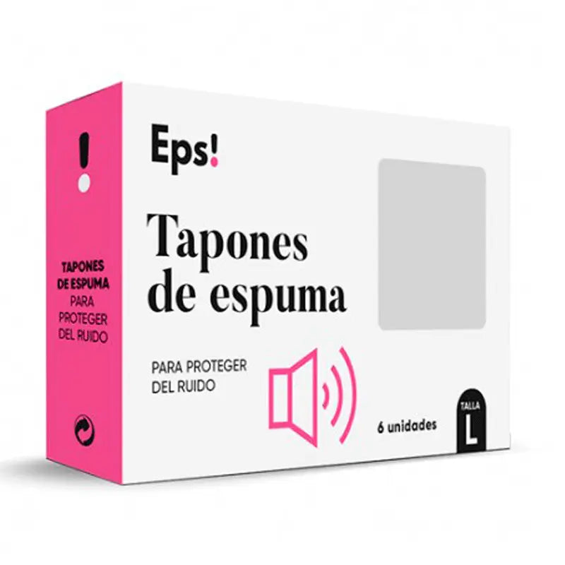 Eps! Tapón Espuma Talla L 6 unidades