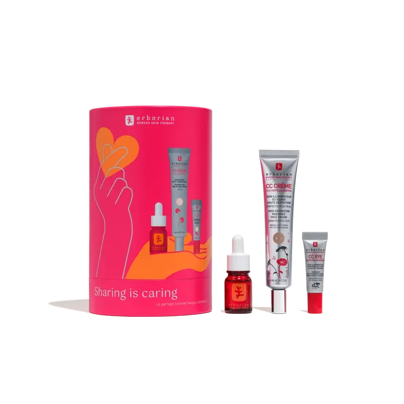 Kit Erborian Cc Crème X Skin Therapy - Clair